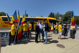 AUR s-a lansat în campania electorală: „Vom merge în fiecare sat”